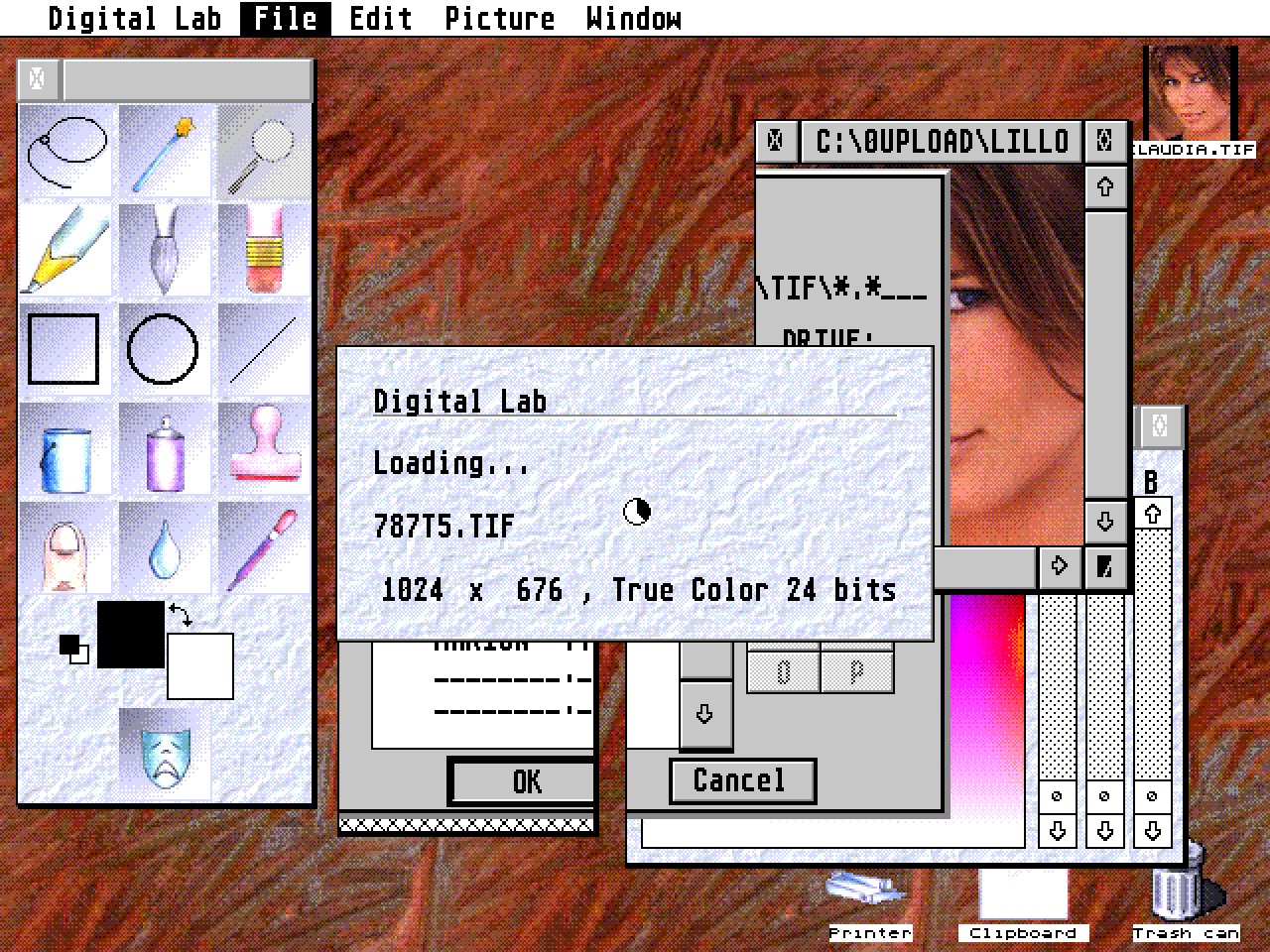 Digital Lab atari screenshot